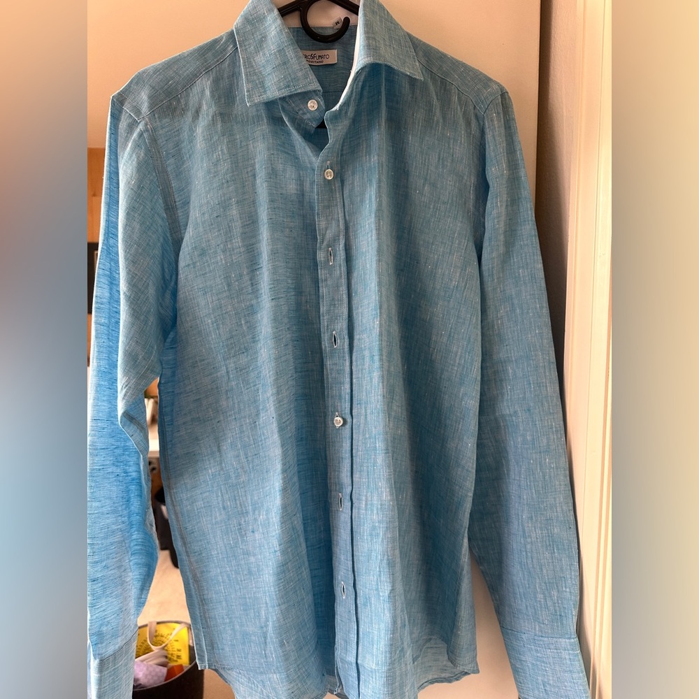 Neros Fumato linen shirt! Straight from Italy